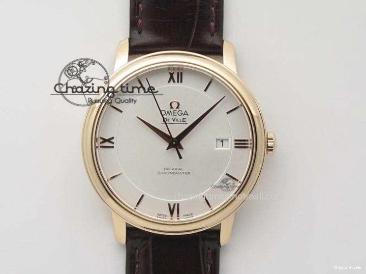 0805 De Ville Hour Vision Co-Axial 41mm SS V6F Best Edition Black Dial On SS Bracelet A BestValue 8277